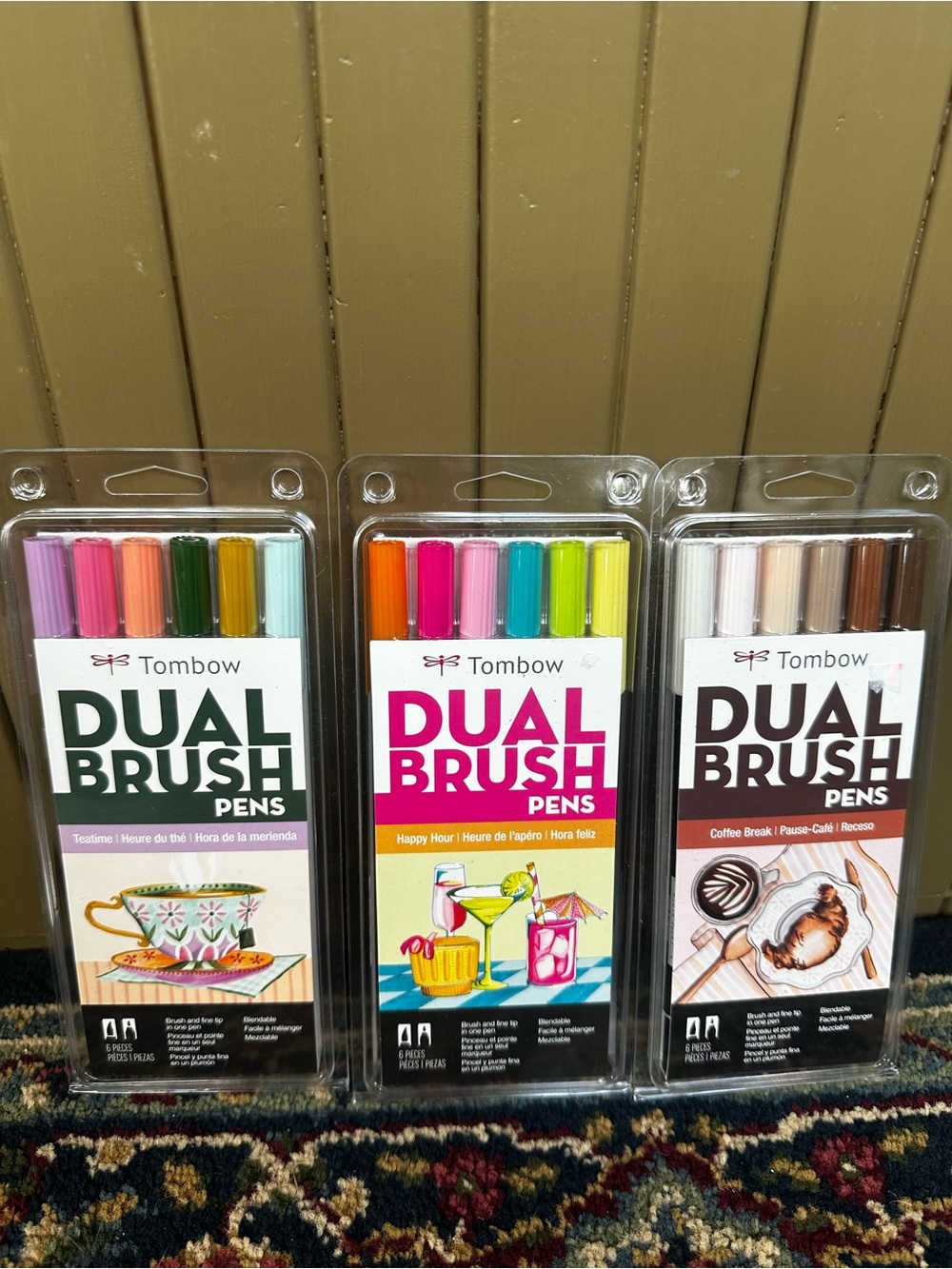 Tombow Dual Brush Pens - Assorted Color Sets NEW Back To School